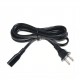 CABLE DE ALIMENTACIÓN ELÉCTRICA PARA 120-240 VCA / 1. 8 METROS / 2 LINEAS