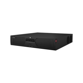 NVR 32 MEGAPIXEL (8K) / 32 CANALES IP / SOPORTA CÁMARAS CON ACUSENSE / 8 BAHÍAS DE DISCO DURO / 2 TARJETAS DE RED / SOPORTA RAI
