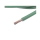 CABLE ELÉCTRICO DE COBRE RECUBIERTO THW-LS CALIBRE 12 AWG 19 HILOS COLOR VERDE (VENTA POR METRO)