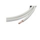 CABLE ELÉCTRICO DE COBRE RECUBIERTO THW-LS CALIBRE 12 AWG 19 HILOS COLOR BLANCO (VENTA POR METRO)