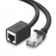 CABLE DE EXTENSIÓN CAT6 RJ45 F/UTP / MACHO A HEMBRA / 2M / MÉTODO DE CONEXIÓN 568B / VELOCIDAD DE TRANSMISIÓN 1000MBPS / ANCHO 