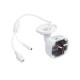 TAPA TRASERA CON SALIDA DE CABLE PRINCIPAL / COMPATIBLE CON DS-2CD2021G1-I Y DS-2CD2021G1-I(C)