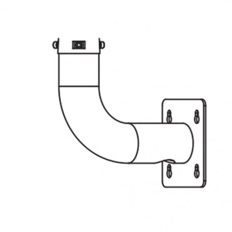 MONTAJE DE PARED PARA CÁMARA DS-TGC
