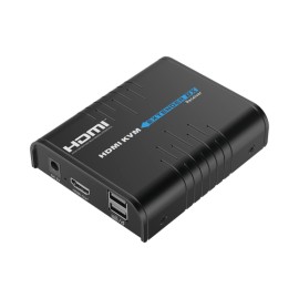 RECEPTOR COMPATIBLE PARA KITS TT373KVM4.0 / RESOLUCIÓN 1080P @ 60 HZ/ SOPORTA STP Y UTP CAT5/5E/6 / CONTROL IR / COMPATIBLE CON