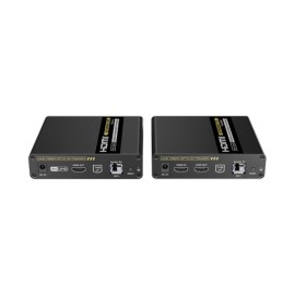 KIT EXTENSOR HDMI POR FIBRA ÓPTICA 10G A 40 KM / RESOLUCIÓN 4K@60HZ/ MONOMODO (SMF) / IPCOLOR PIXEL / CERO LATENCIA/ SIN COMPRI