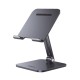SOPORTE DE TELEFONO CELULAR & TABLET / PLEGABLE /ANGULO AJUSTABLE DE 180° Y 270° / BASE ANTIDESLIZANTE / PROTECCION  E SILICONA