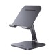 SOPORTE DE TELEFONO CELULAR & TABLET / PLEGABLE /ANGULO AJUSTABLE DE 180° Y 270° / BASE ANTIDESLIZANTE / PROTECCION  E SILICONA