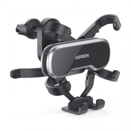 SOPORTE DE CELULAR PARA AUTOMÓVIL EN RENDIJA DE VENTILACIÓN / SISTEMA DE GRAVEDAD / ROTACION DE 360° / SISTEMA DE SUSPENSION PO