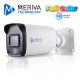 CAMARA HD BULLET MERIVA TECHNOLOGY MFC-5201A AHD / TVI / CVI /SD / 5MP / 3.6MM / 30M IR / MICROFONO INTEGRADO / IP67 / COC / CA