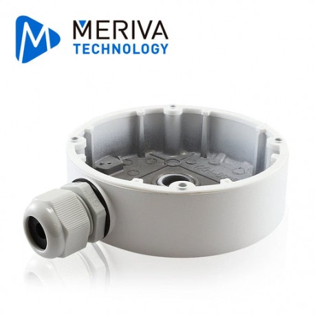 CAJA DE CONEXIONES - JUNCTION MERIVA TECHNOLOGY MVA-JB0207 BOX PARA CÁMARAS  MONTAJE EN PARED O EN TECHO. COMPATIBLE CON CÁMARA