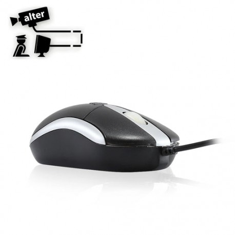 MOUSE NEGRO ALAMBRICO