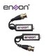 TRANSCEPTORES HD 2MP ENSON ENS-VT100 AHD/TVI/CVI PUSH-IN CON CONECTOR, AISLADOR DE RUIDO Y PROTECTOR DE VOLTAJE. CONECTOR 100% 