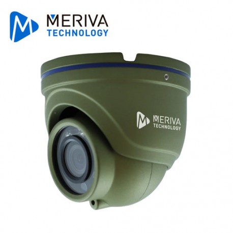 CAMARA MOVIL DOMO AHD MERIVA TECHNOLOGY MC320HD / 2MP / 2.8MM / IP65 / 5M IR / MICRÓFONO INTEGRADO / CONECTOR DIN DE AVIACIÓN 4