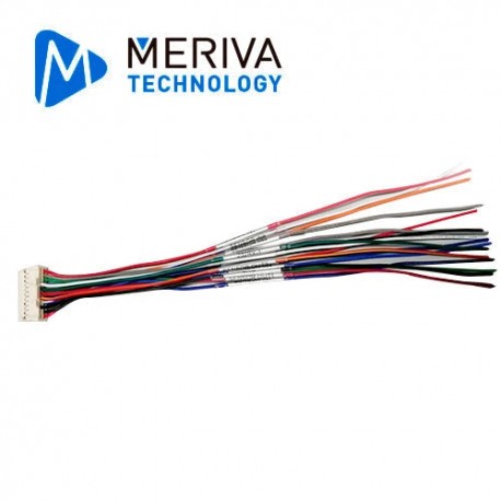 CABLE DE ALARMA MERIVA TECHNOLOGY MSERIALX3 8 ENTRADAS + 2 SALIDAS DE ALARMA / RS232 / 12V / 5V / GND COMPATIBLE CON EL GRABADO