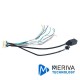 CABLE DE ALARMA MERIVA TECHNOLOGY MODELO MSERIAL COMPATIBLE CON SERIE DE GRABADORES MX1N / MM1N