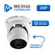 CAMARA AHD / TVI / CVI / SD / 1080P - 2MP / DOMO MERIVA TECHNOLOGY MBASHD3202 / IP66 / 20M IR / 2.8MM / COC / 12 VDC / METALICA