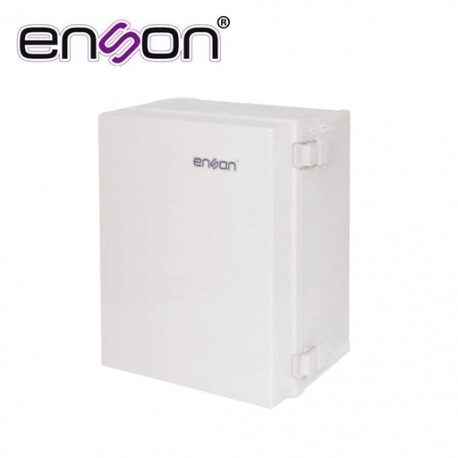 GABINETE TIPO NEMA ENSON ENS-PCE3040 DE POLYESTER 400X300X180MM IP66 / NEMA4 IDEAL PARA INSTALACION Y RESGUARDO DE EQUIPOS ELEC