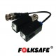 TRANSCEPTOR HD FOLKSAFE FS-HDP4100C(MEDIDAS 35.1 X 16.7 X 18.7MM) TRANSMISOR/RECEPTOR DE VIDEO PASIVO 1CH TIPO PUSH-IN, DISTANC