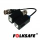 TRANSCEPTOR HD FOLKSAFE FS-HDP4100C(MEDIDAS 35.1 X 16.7 X 18.7MM) TRANSMISOR/RECEPTOR DE VIDEO PASIVO 1CH TIPO PUSH-IN, DISTANC