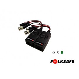 TRANSCEPTOR HD FOLKSAFE, TRANSMISOR/RECEPTOR DE VIDEO, DATOS(PTZ) Y VOLTAJE(12V/24V, DC/AC), COMPATIBLE CON TODAS LAS MARCAS DE
