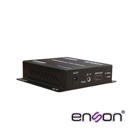 EXTENSOR HDMI ENSON ENS-HE8200T MODULO TRANSMISOR IDEAL PARA SOLUCIONES DE TRANSMISIÓN DE VIDEO Y AUDIO POR PROTOCOLO IP UNO A 