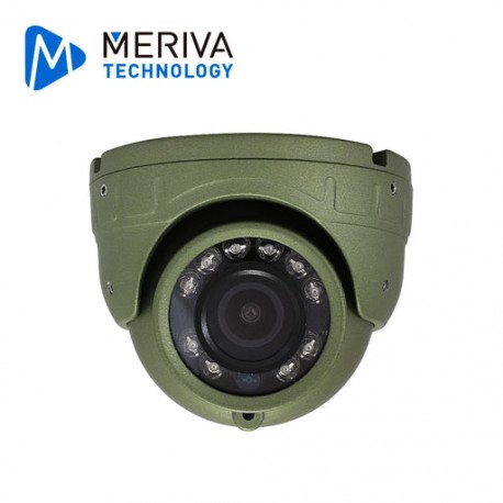 CAMARA MOVIL DOMO AHD MERIVA TECHNOLOGY MC303HD / 1MP / 2.8MM / IP66 / 5M IR / AUDIO INTEGRADO / CONECTOR DIN DE AVIACION 4 PIN
