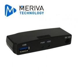 LECTOR DE DISCOS DUROS MERIVA TECHNOLOGY MHDD8000 INTERFAZ PARA DESCARGAR GRABACIONES DESDE UN DISCO DURO A UNA PC / 12VCD