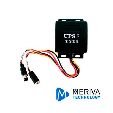 UPS PARA DVRS MOVILES MERIVA TECHNOLOGY MODELO MVA-MUPS COMPATIBLE CON TODOS LOS MODELOS DE MOVILES